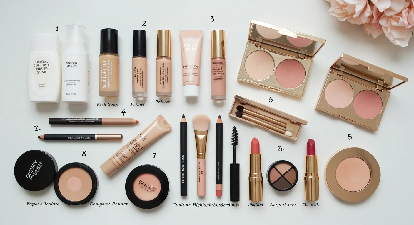 🎯 Sequência da Maquiagem: Qual a Ordem Certa para Aplicar Cada Produto?