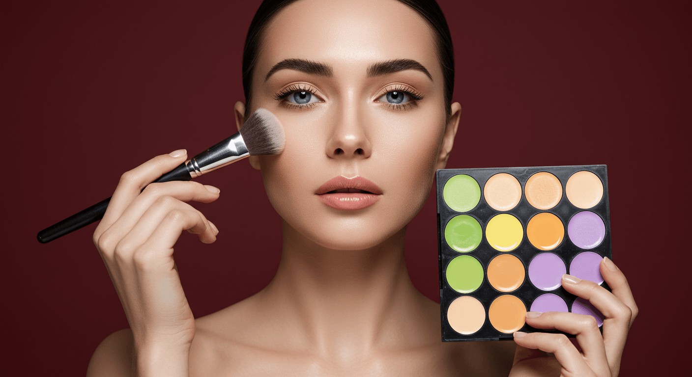 Como usar corretivos e corretivos coloridos: guia completo para um acabamento perfeito